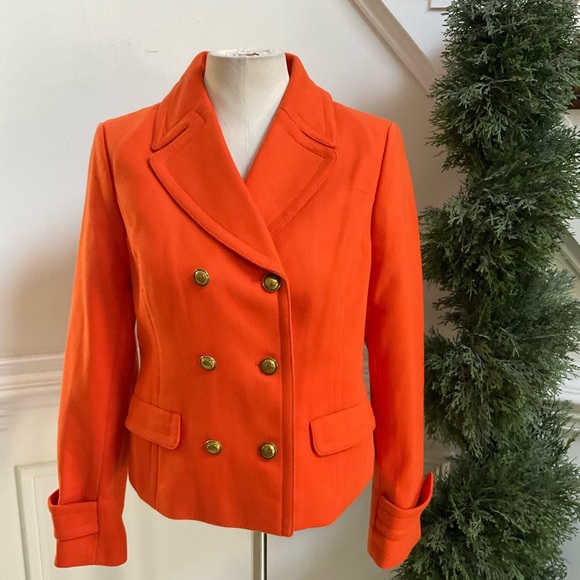 Banana Republic Jackets & Blazers - Banana Republic Orange Jacket/Coat Size L